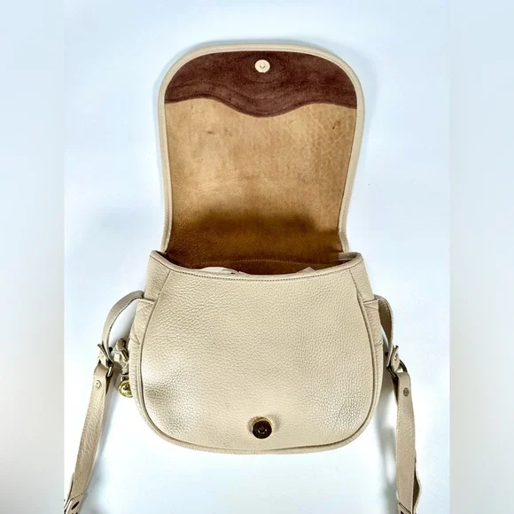 Dooney & Bourke Authentic Vintage Teton Saddle Crossbody Bag - Picture 10 of 16
